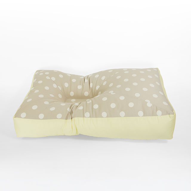 天使の寝床 布団 ドット柄